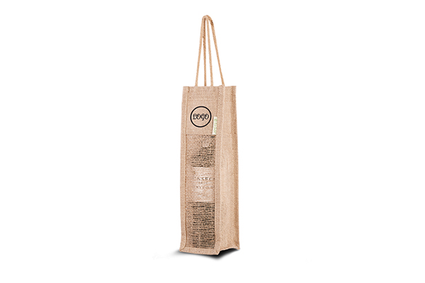 Jute Wine Bottle Bag Manufacturer - 005 